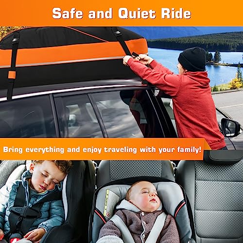 435L 1000D Nylon, 8 Reinforced Straps, Non-Slip Mat, for Travel and Luggage Transport