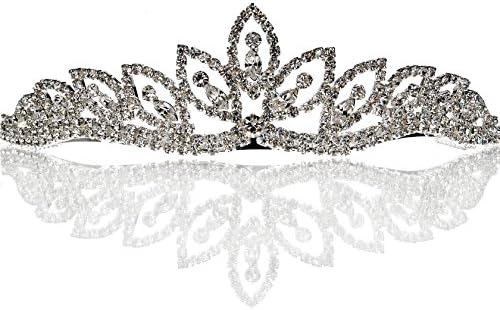 SparklyCrystal Rhinestone Bridal Wedding Prom Tiara Crown 60138