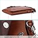 VICUNA POLO Unique Buckle Design Mens Messenger Bag Business Men Shoulder Bag (khaki)