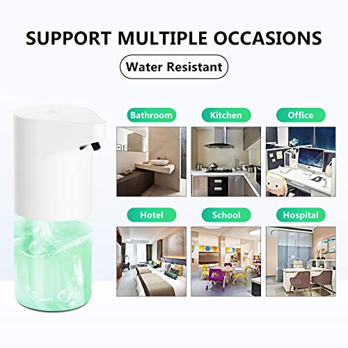 Automatic Foaming Soap Dispenser,Touchless and Rechargeable Countertop Soap Dispensers,0.2s