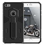 iPhone 7 Case, Nillkin [Defender II] - Black [Drop Protection][Anti-Scratch][Armor Hybrid][Shockproof][Heavy Duty][Slim Fit][Dust Plug] For Apple iPhone 7 (2016)