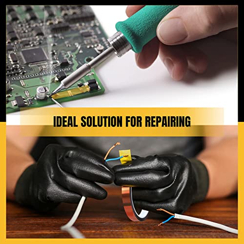 4 Roll 10mm x 33m (108ft) SAMKARIM Heat Resistant Transfer Tape for