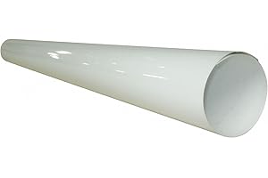 JOHNS MANVILLE INTL Johns Manville 6" Max. O.D. White PVC Insulated Pipe Jacket, 4 ft Length