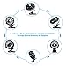 Antmona Battery Operated Fan, Clip on Fan, Portable / Rechargeable / Desk / Stroller Fan with 360 Degree Rotation, 2600mAh Battery for Baby Stroller, Car, Gym, Office, Outdoor, Traveling, Camping