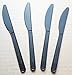 Good As Gold Compostable Heavyweight Disposable Knives - 100 Count CPLA Knives - Eco Friendly Compostable Knives Made from Cornstarch