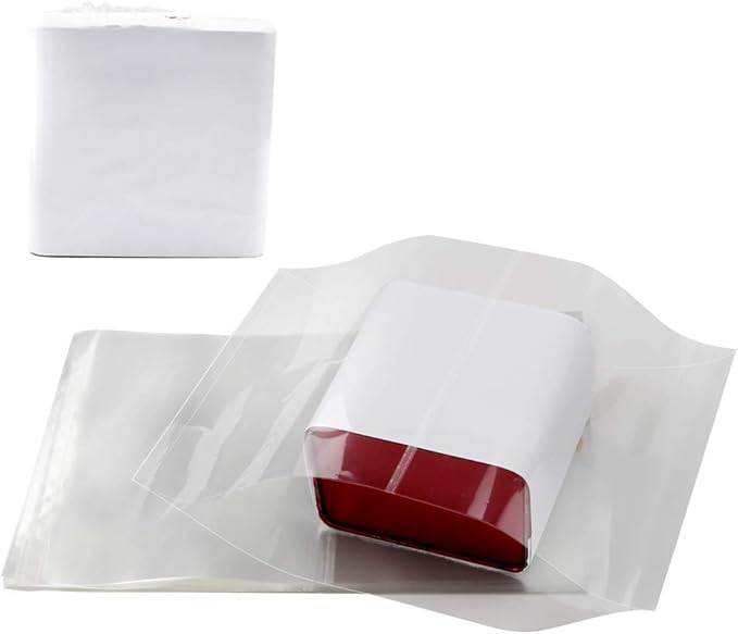 Sublimation Shrink Wrap Sleeves,13x8 Inches 50 PCS White Sublimation