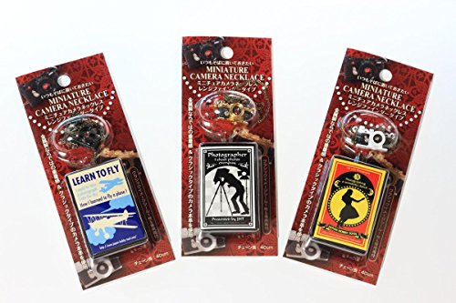 Miniature Camera Charm Range Finder Type Silver with Swarovski Made in Japan
