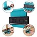 Master Outline Gauge Contour Gauge Duplicator 5 Inch Shape Duplicator General Tools,Shaping Measure Ruler, Woodworking Shape Tracing Template, Craft Profile Jig Guide,Super Smart Tools