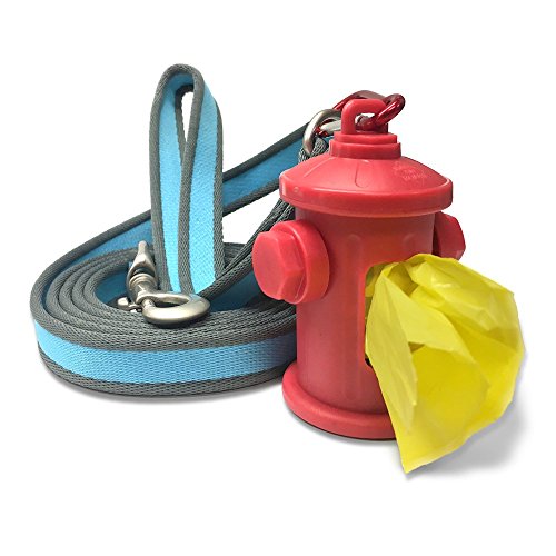 Bags on Board Fire Hydrant Style Dog Waste Bag Dispenser with 30 Refill