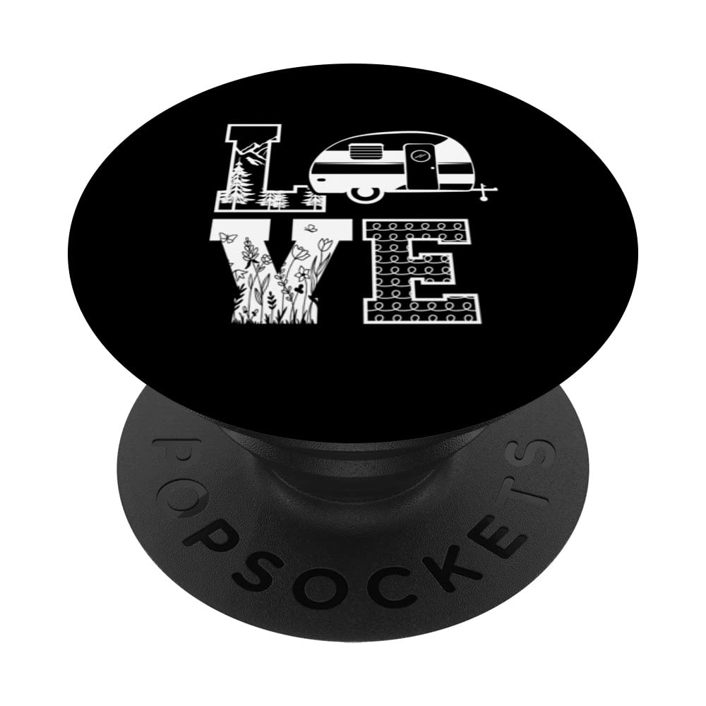 Love Camp for Campers Who Love Camping PopSockets Swappable PopGrip