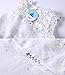 LZH Girls Lace Dress Princess White Backless Wedding Dresses,9T(For Age 9-10Y),White
