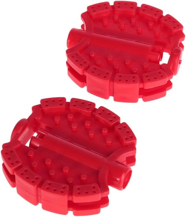 Photo 1 of 1 Pcs Red Bike Pedal Children Bike Tricycle Replacement Cycling Tools Non Slip Pedals and Cleats(ZS303)