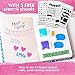 Watercolor Brush Pens–20 Vibrant Colors with Real Brush Tips. 1 Water Blending Brush. Durable Markers for Lettering, Bullet Journal, Drawing, Painting, Coloring - Bonus Stencil Pack
