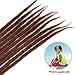 Noverlife 10 Strands 50cm/20″ Chocolate Dreadlock Extensions, Single Ended Crochet Synthetic Dreadlocks Accessories, Jamaica Punk Hip-Hop Reggae Hair Braiding Wigs Faux Locs for Fashion Men Womenthumb 4