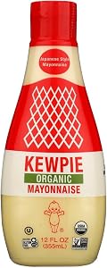 Kewpie Organic Japanese-Style Mayonnaise Squeeze Bottle, Kosher, USA, 12oz | Creamy Japanese-style organic mayo in a squeeze 