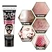 Black Mask Black Charcoal Peel off Blackhead Remover Mask Deep Purifying Pore Cleansing Suction Mud Mask for Face &Nose Acne Treatment