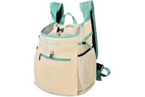 PUUROF PURROF Cat Carrier Pouch,Breathable Small Dog Front Backpack,Large Space cat Front Carrier,Small Dogs for Travel, Hiking, Cycling