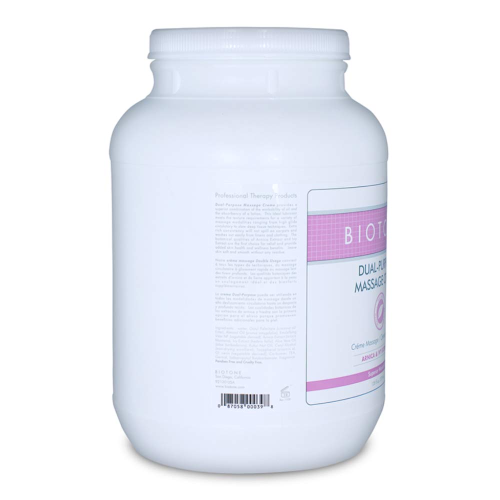 Biotone Dual Purpose Massage Cream, 128 Ounce : Massage Lotions : Beauty