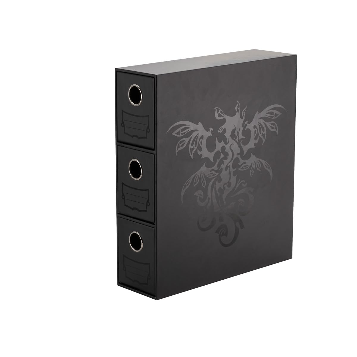 Photo 1 of Arcane Tinmen - Dragon Shield: Fortress Card Drawers: Black 1200CT – Card Games - Compatible with Pokemon, Yugioh, Magic The Gathering, MTG TCG OCG & Hockey Cards