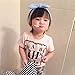 Baby Girl Multicolor Hair Hoops Headbands,Solid Bunny Ears,Bow Headbands(6 PACK)