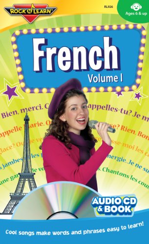 French - Vol. 1 Audio CD and Book by Rock 'N Learn