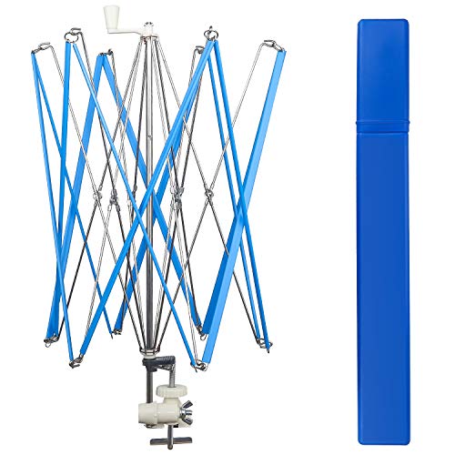 Favordrory Yarn Swift Yarn Winder Yarn Ball Winder Knitting Yarn Holder, Umbrella Yarn Swift for Swift Winding Lines, Laces, Yarns, Fiber and Other Strings