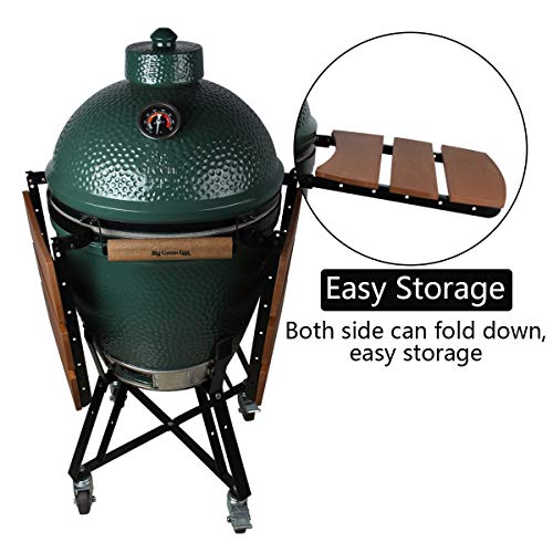 Dracarys Grill Side HDPE Shelves for Big Green Egg Parts Replacement