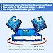 Toddler Floaties, Swim Vest for Boys and Girls Age 2-6 Years Old, 30-50 Pounds Children Water Wings Arm Floaties in Puddle/Sea/Pool/Beach