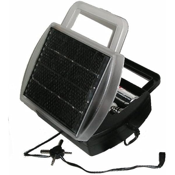 Amazon Com Solar Powered Battery Charger Charges 4 D C And a Batteries Camera Photo