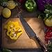 Abzuui Professional Chef Knife 8 inch German Stainless Steel Kitchen Knife in Gift Box| chef's knife Sharp Blade, cooking knife high Carbon, Slicing knife For Pro & Home chefs