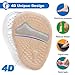 Metatarsal Sleeve Pads, 2 PCS Ball of Foot Cushions, Fabric Metatarsal Sleeve with Sole Cushion Gel Pads Supports Metatarsalgia, Morton's Neuroma, Calluses and Other Ball of Foot Pain (XL)