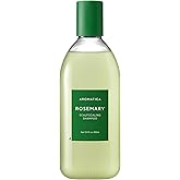 AROMATICA Rosemary Scalp Scaling Shampoo - Korean Hair Care with Thinning Hair Loss Natural Rosemary Essential Oil for Women - Vegan Hair Growth - Free from Sulfate, Silicone, and Paraben (13.53 oz)