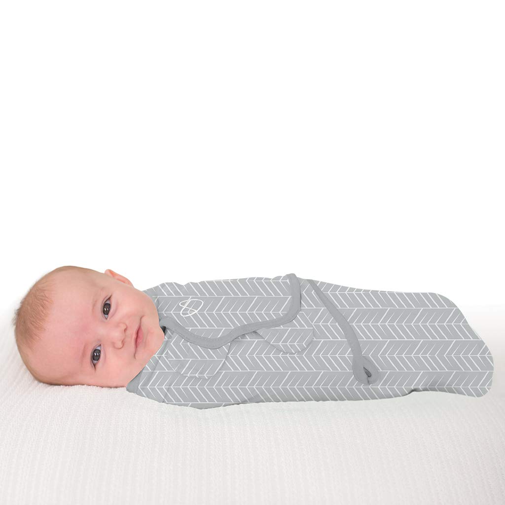 SwaddleMe Original Swaddle 5PK, Grays for (Small (03 months), Grays