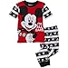 Disney Mickey Mouse Little Boys' Toddler Short Sleeve Pajama Set