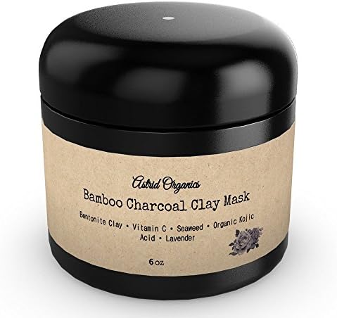Organic Bamboo Activated Charcoal Mask - Professional Activated Charcoal Mask For Men and Women, Acne, Hyper-Pigmentation, Scars and Detoxification