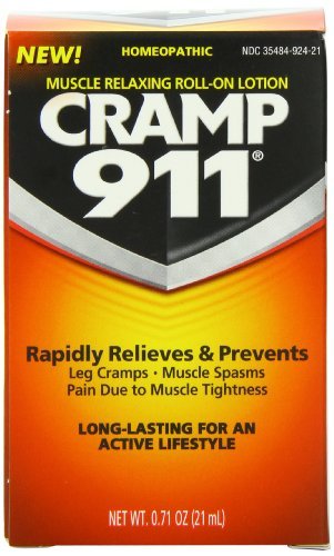 Cramp 911 Muscle Relaxing Roll-on Lotion, 0.71 oz by Cramp 911