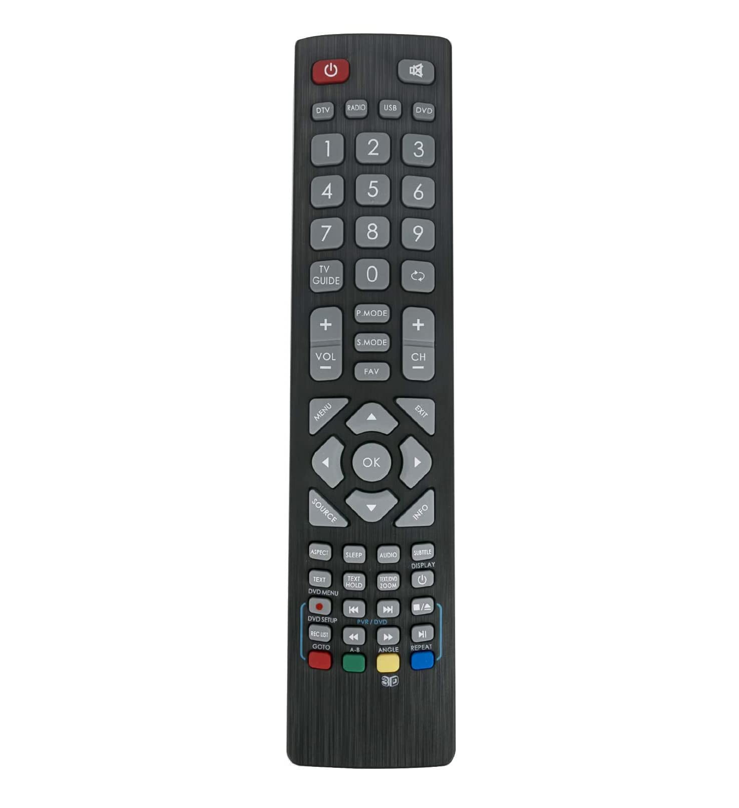 AULCMEET SHWRMC0103 Replacement Remote Control Compatible with OLED 4K TV LC-40CFE4042E LC-40CFF4041K LC-40FG3141K LC-40FG3241K LC-40FG3341K LC-43CFE4140E LC-43CFE4141E LC-22CFE4000ES