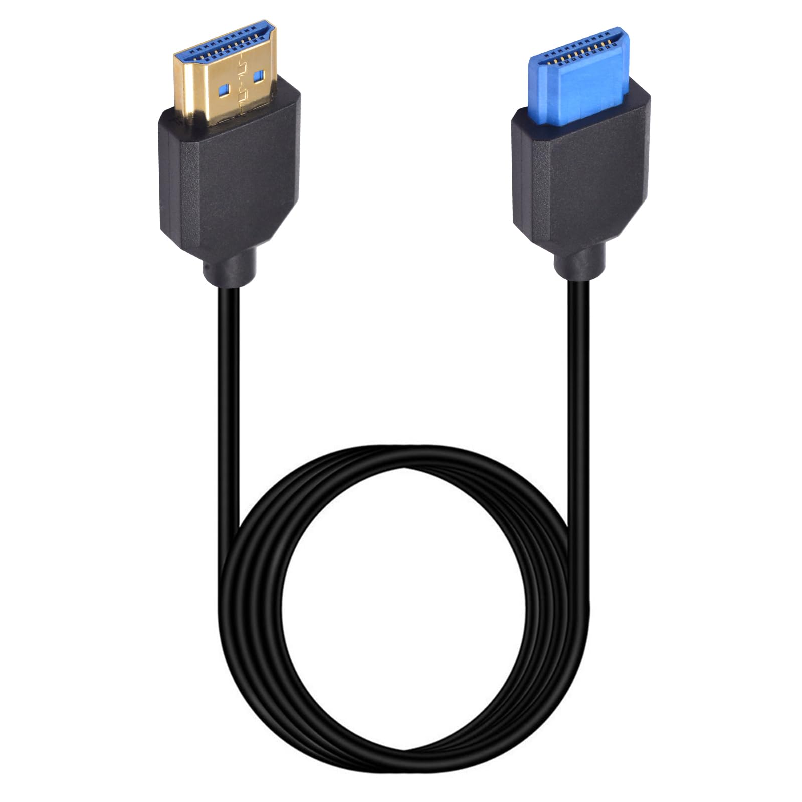 Duttek 8K HDMI 2.1 Cable 1M, HDMI Male to Male Cable 48Gbps support 8K@60Hz, ARC, HDR, VRR, Compatible with TV, Blu-Ray, PS4/5, Xbox, Projector, PC, Laptop