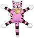 TwiceBooked Kitty Hoots Terrible Nasty Scaries Dog Toy Two Pack - One Big Mean Kitty & One Awful Mad Kitty