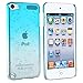 Generic Leegoal(TM)Baby Blue Raindrop Crystal Hard Back Cover Case for Apple iPod Touch 5th Generation 5G 5