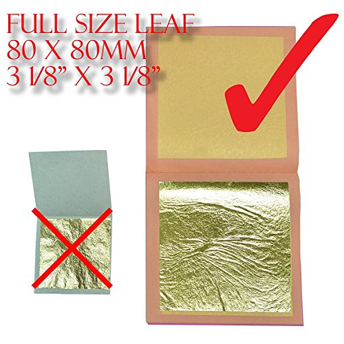 BARNABAS BLATTGOLD Imitation Gold Leaf Schabin Flakes 30g...