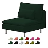 Custom Made Soderhamn 1 Seater Sofa Velvet