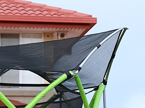 Spark Trampoline Add-On Accessories - Swing Set, Climbing Bar, Web Swing, Roof, Ladder, Basketball Hoop, or Anchor Set (14 Foot Roof)