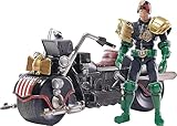 HIYA TOYS Judge Dredd: Dredd and Lawmaster Mk II PX