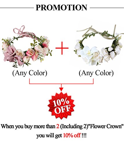 5 Halloween+Handmade+Flower+Headband+Flower+Crown+Headpiece