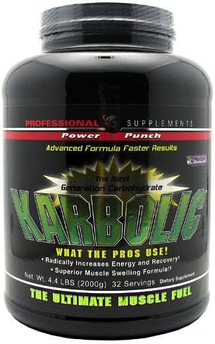 Pro Supps Karbolic - Power Punch, 4.4 lbs (2000g) [Health and Beauty]