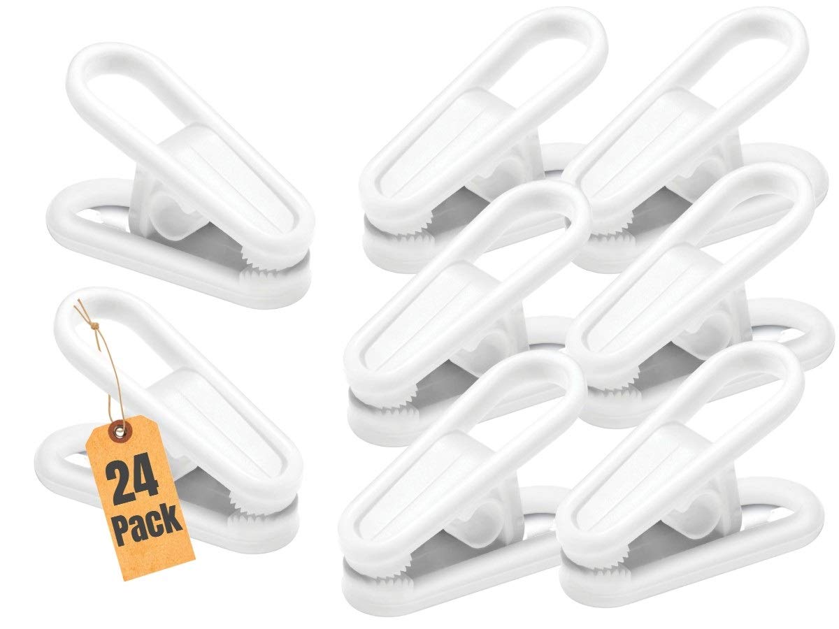 1InTheHomeMulti-Purpose Hanger Clips (24 Count)