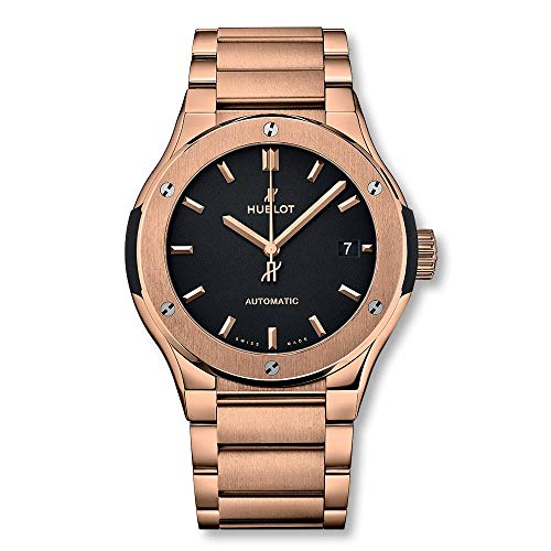 Rose-Gold-Black-Dial-Hublot-Classic-Fusion-Automatic-45mm-Mens-Watch-510OX1180OX