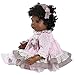 Adora Realistic Black Baby Doll Curls Of Love Toddler Doll - 20 inch, Soft CuddleMe Vinyl, Black Hair, Brown Eyes