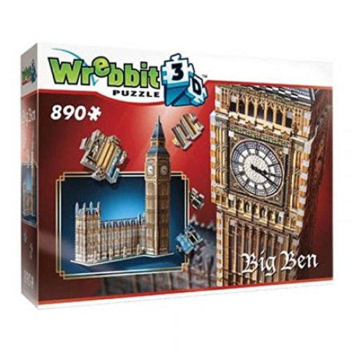 Big Ben 3D Jigsaw Puzzle, 890-Piece